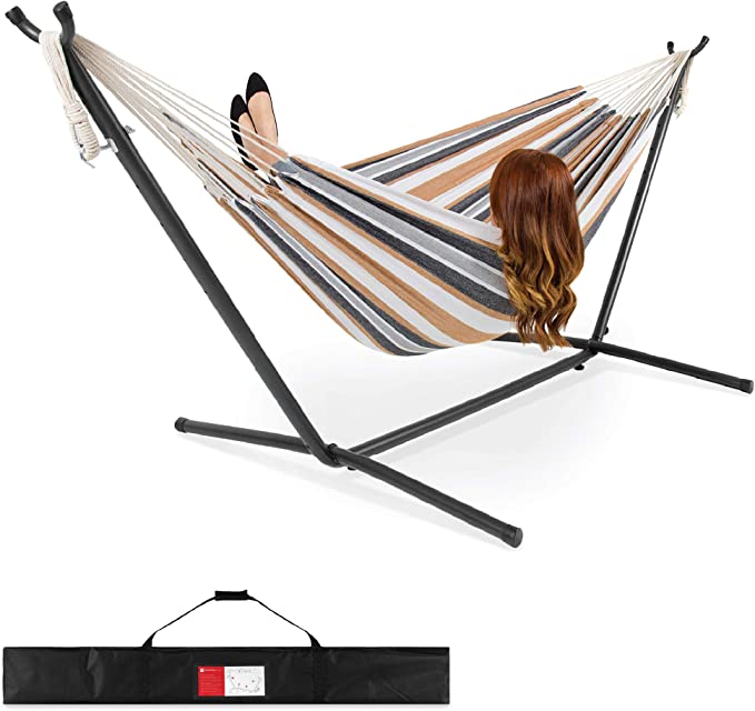 Best Choice Products Double Hammock with Stand
