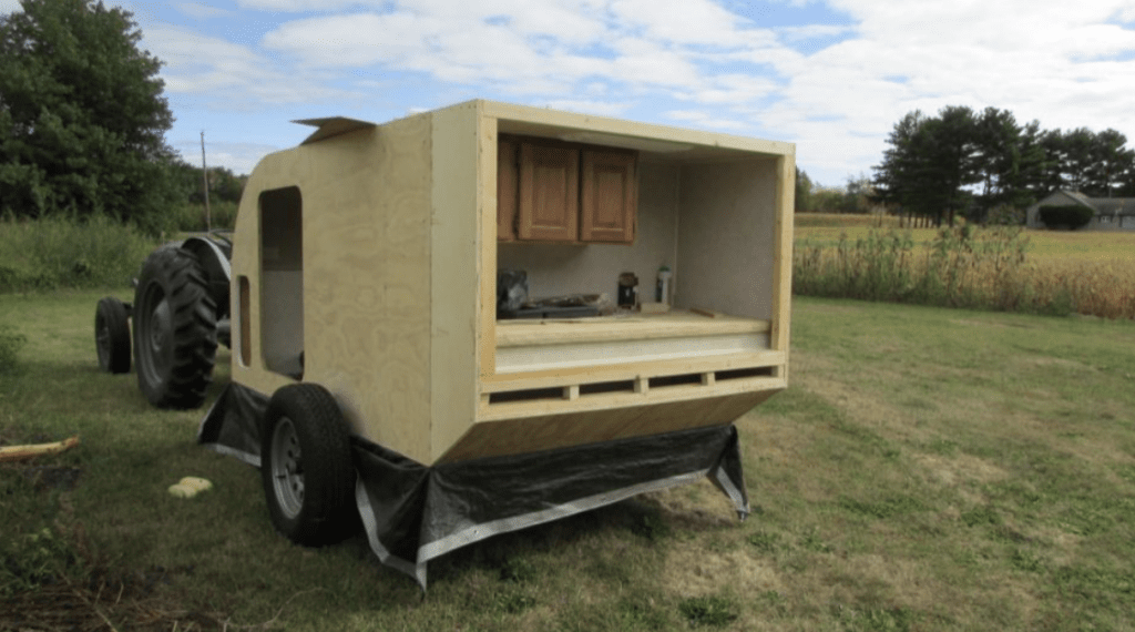 Kitchen cabinets paclite trailer