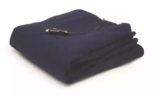 RoadPro BlackCanyon Outfitters Fleece Heated Travel Blanket