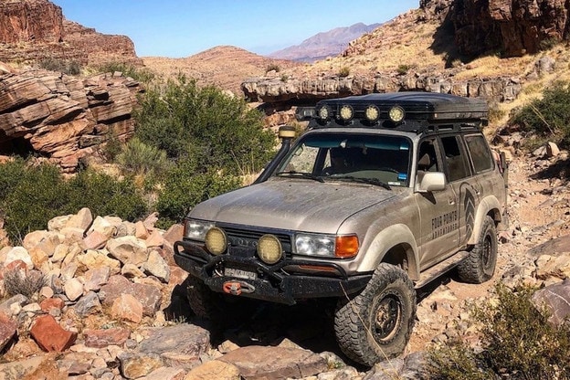 Land Cruiser 80series overland rig