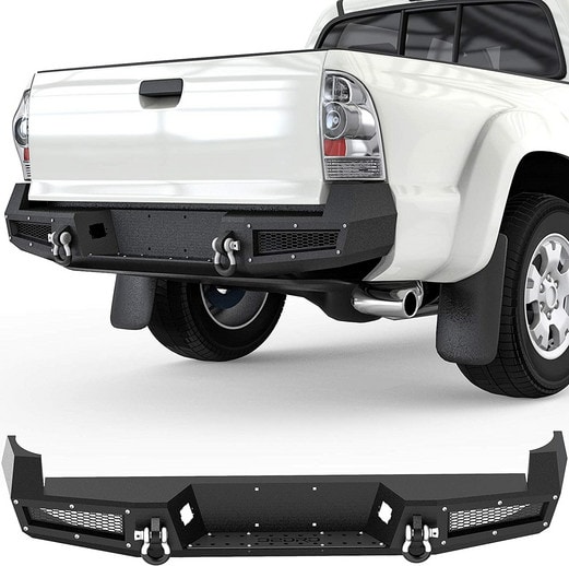 OEDRO Rear Bumper Fit for Toyota Tacoma 2nd Gen