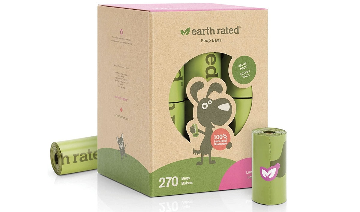 Earth rated dog poop bags